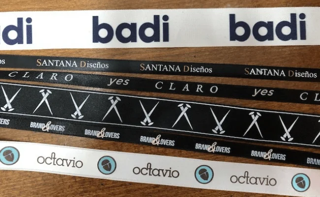 Cinta estampada personalizada