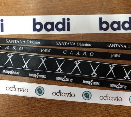 Cintas satinadas personalizadas