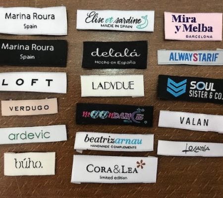 para ropa personalizadas | Etiquetas de tela